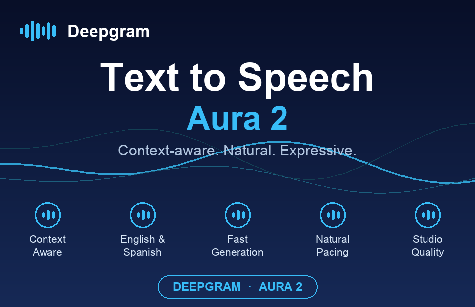 Deepgram audio generation model on Pixazo