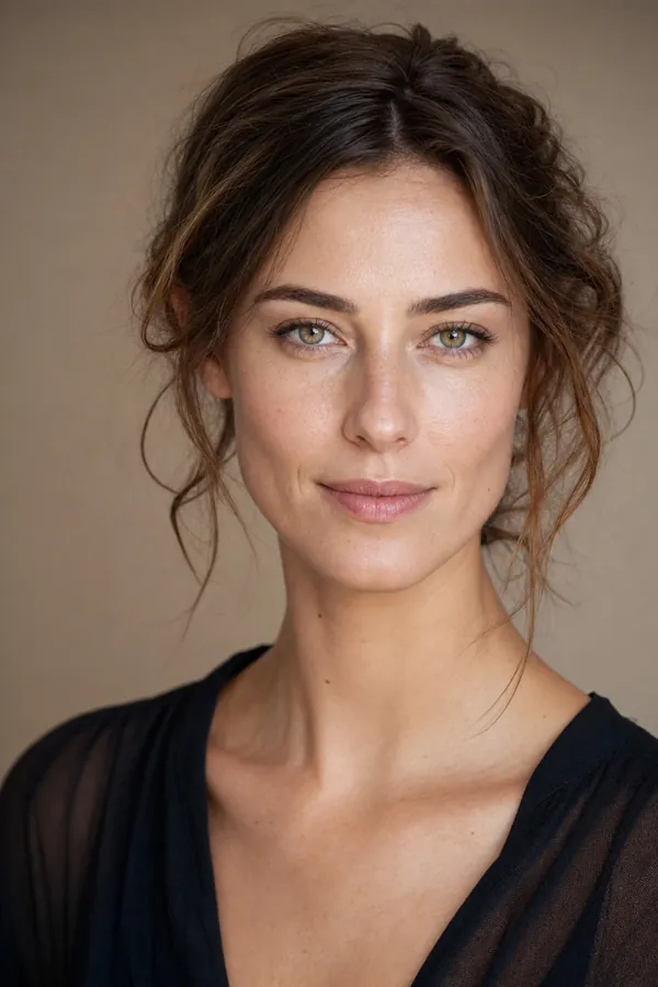 Chloé — elegant French voice, AI portrait by Pixazo