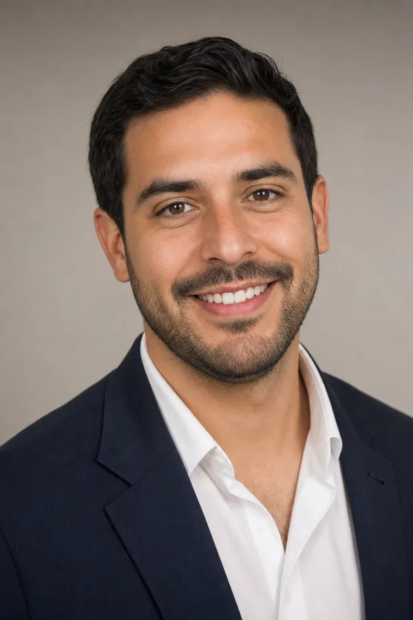 Diego — Spanish voiceover voice, AI portrait by Pixazo
