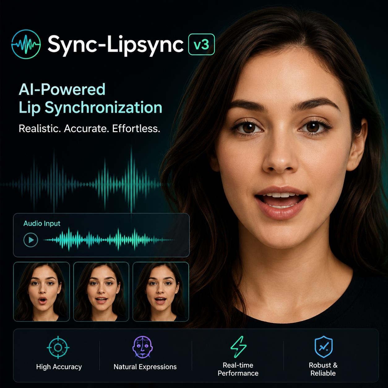 Sync — lipsync model on Pixazo